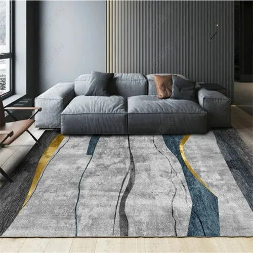 Geometric Printed Carpet Living Room Large Area Rugs Carpet Modern