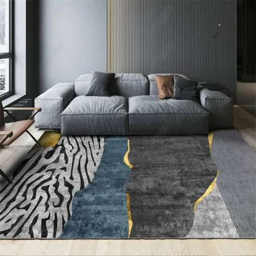 Geometric Printed Carpet Living Room Large Area Rugs Carpet Modern