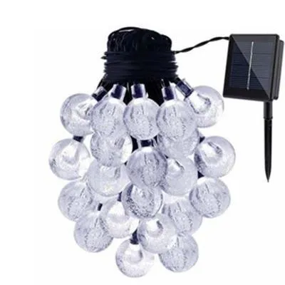 Iconix 60 LED Solar Crystal String Bulbs