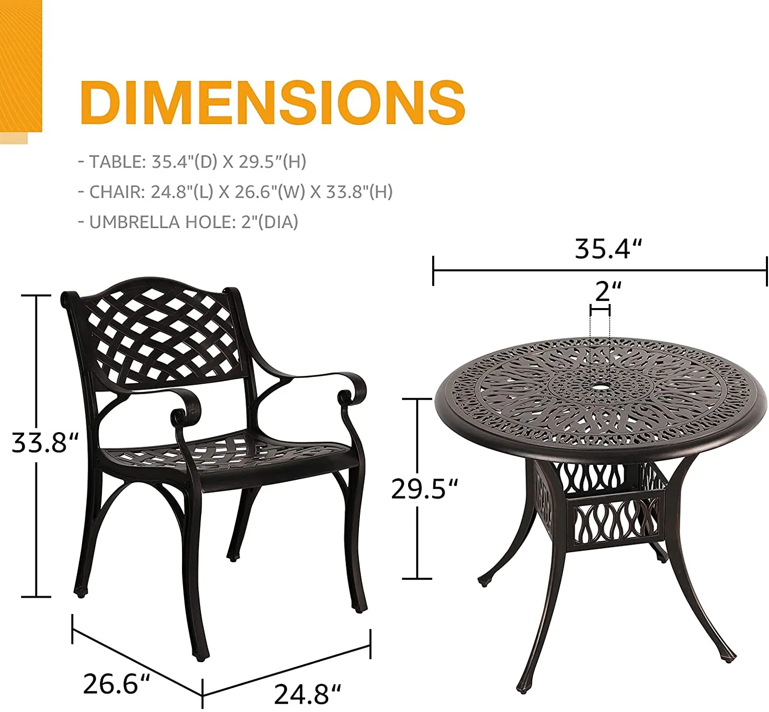 JOIVI Cast Aluminium Furniture