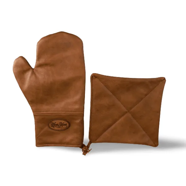 Leather Oven Glove & Pot Holder