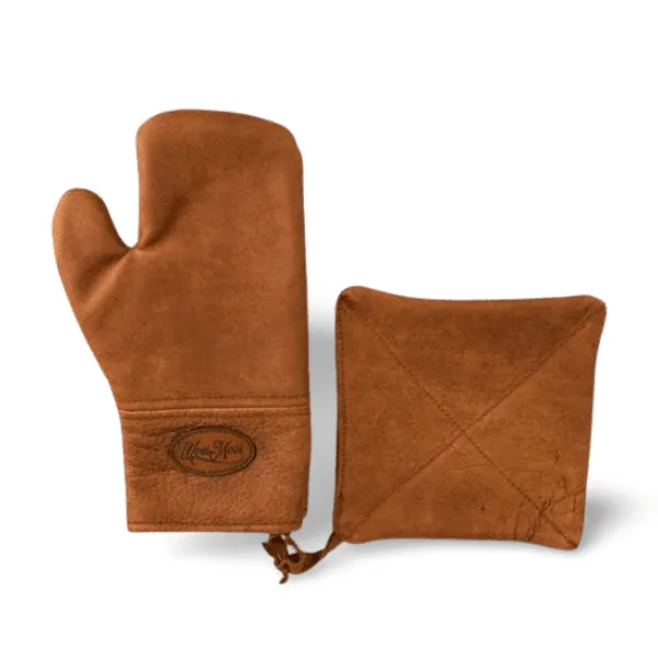 Leather Oven Glove & Pot Holder
