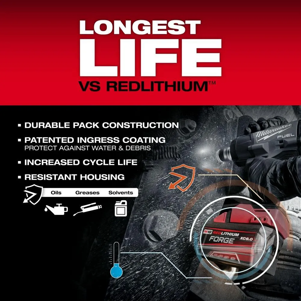 M18 REDLITHIUM FORGE XC 6.0 Battery Pack