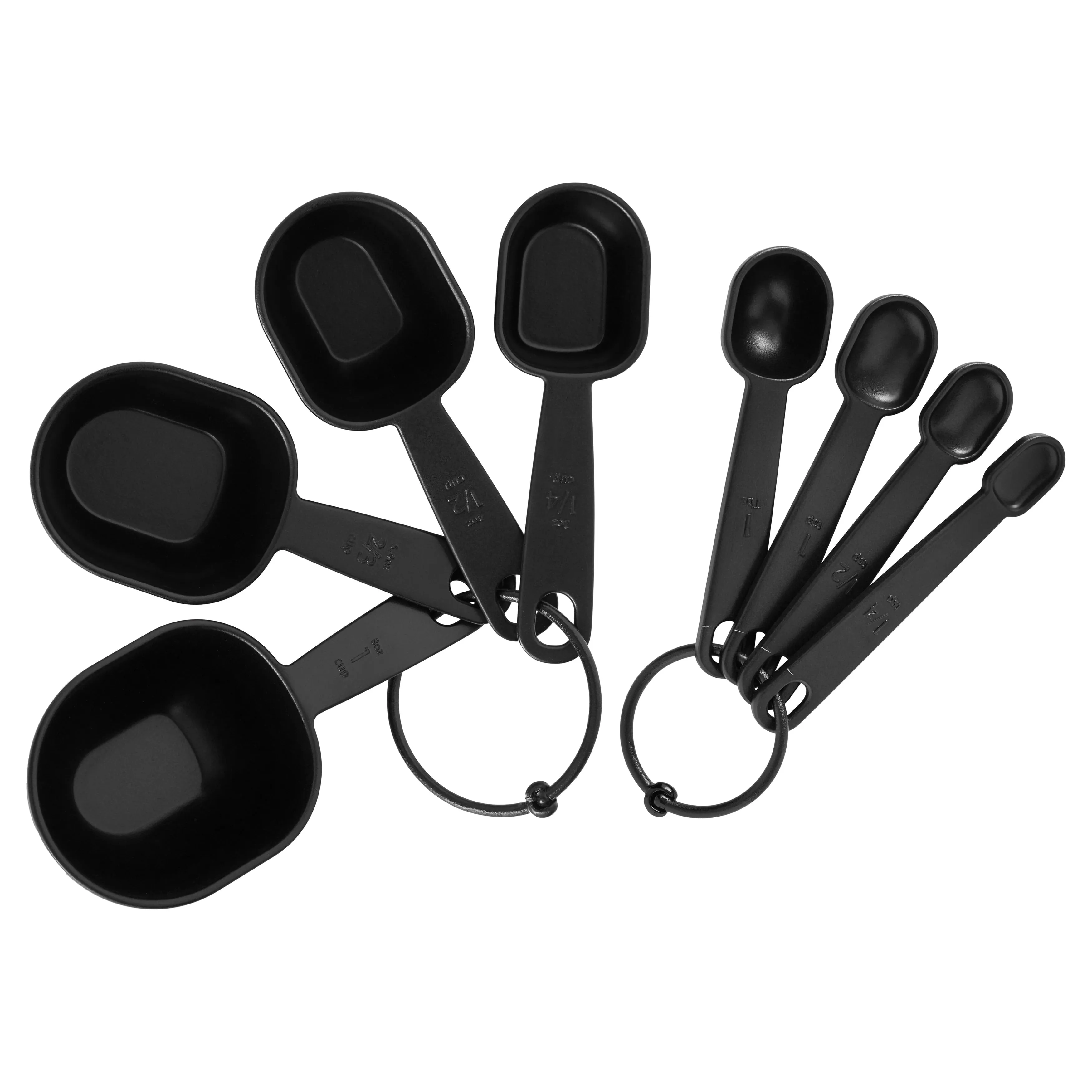 Mainstays Black 21 Piece Kitchen Set, Customizable 2-Piece Caddy Set, Heat Resistant to 450 Degrees F