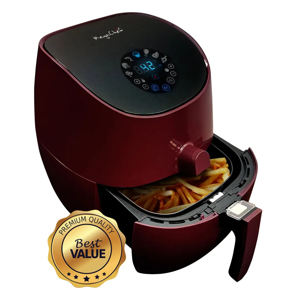Megachef MCAI-307 Airfryer Multicooker 3.5 Quart 7 Pre-Programmed Settings