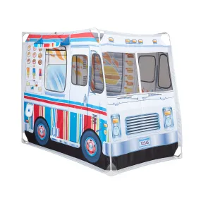 Melissa & Doug Food Truck Play Tent - Role Play Toy Ice Cream Truck Tent For Kids Ages 3 