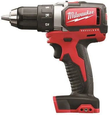 Milwaukee M18 18-Volt Brushless Cordless Compact Drill/Driver' 1/2 In.' Bare Tool