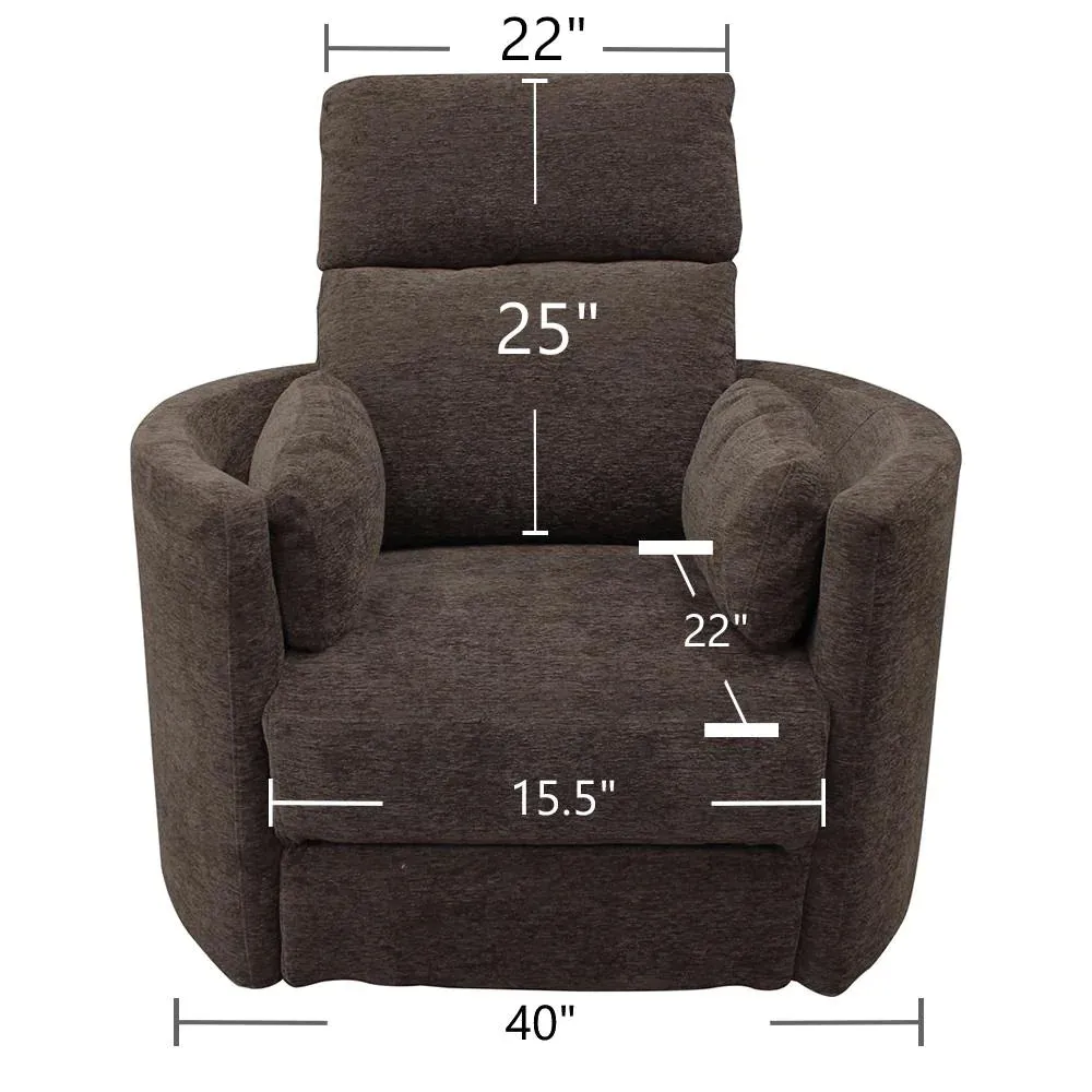 Nash Radius Power Swivel Glider Recliner