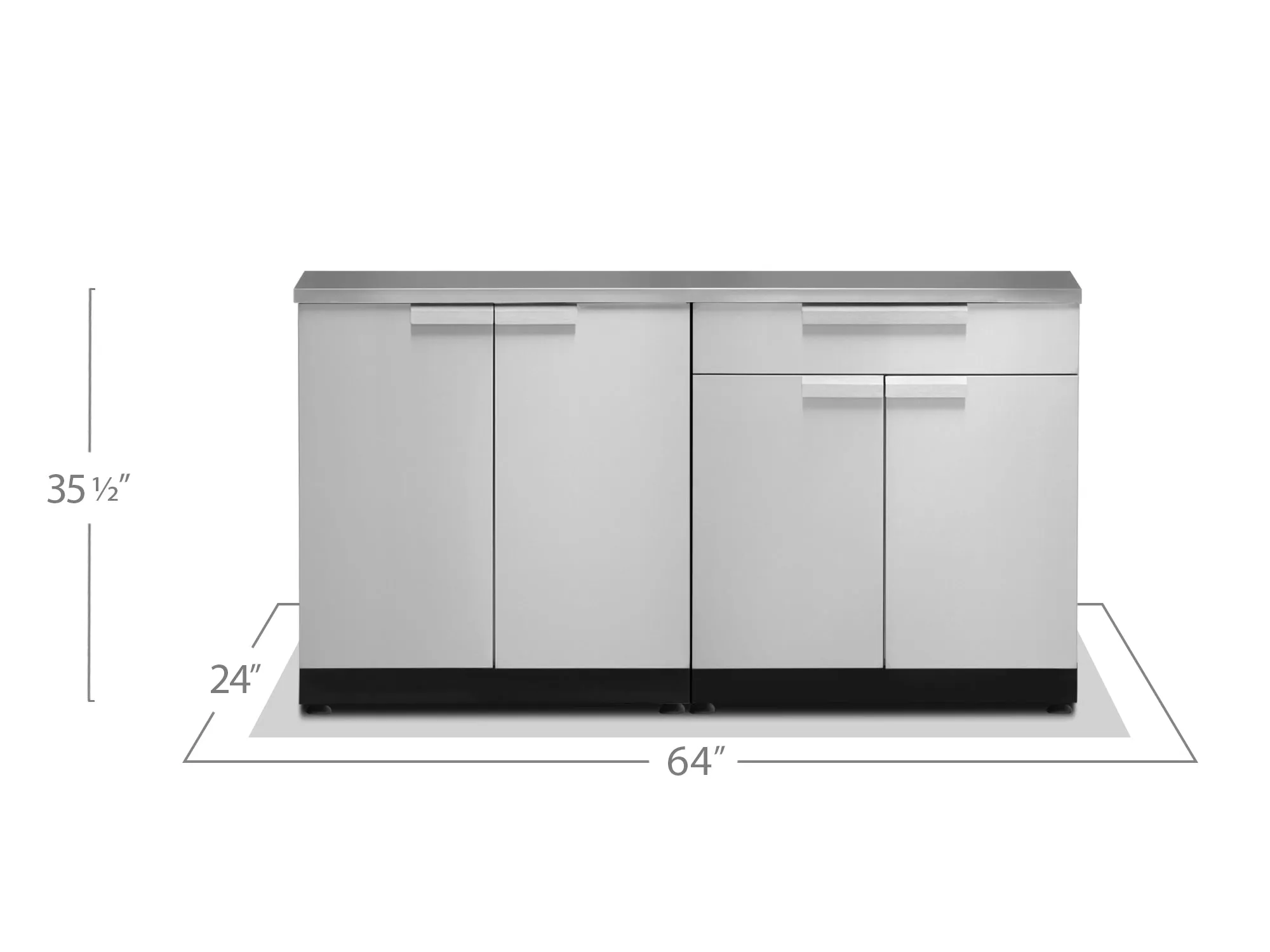Newage Outdoor Kitchen Stainless Steel 2 Piece Set - 66811