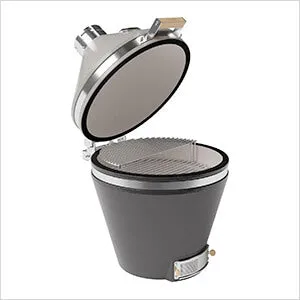 NewAge Outdoor Kitchens 22-Inch Kamado Charcoal Grill (Taupe and Iron Black)