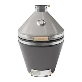NewAge Outdoor Kitchens 22-Inch Kamado Charcoal Grill (Taupe and Iron Black)