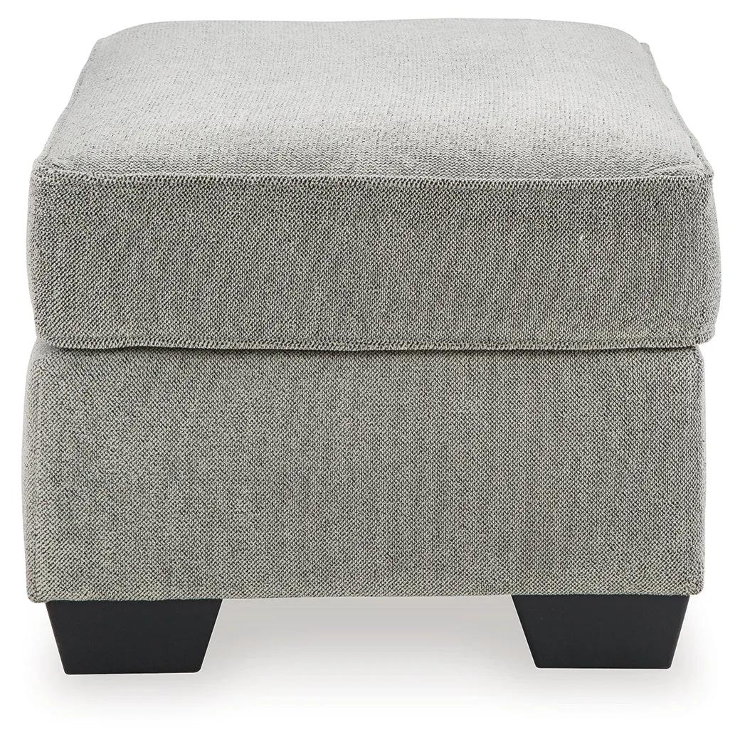 (Online Special Price) Deakin Ash Oversized Chair and Ottoman