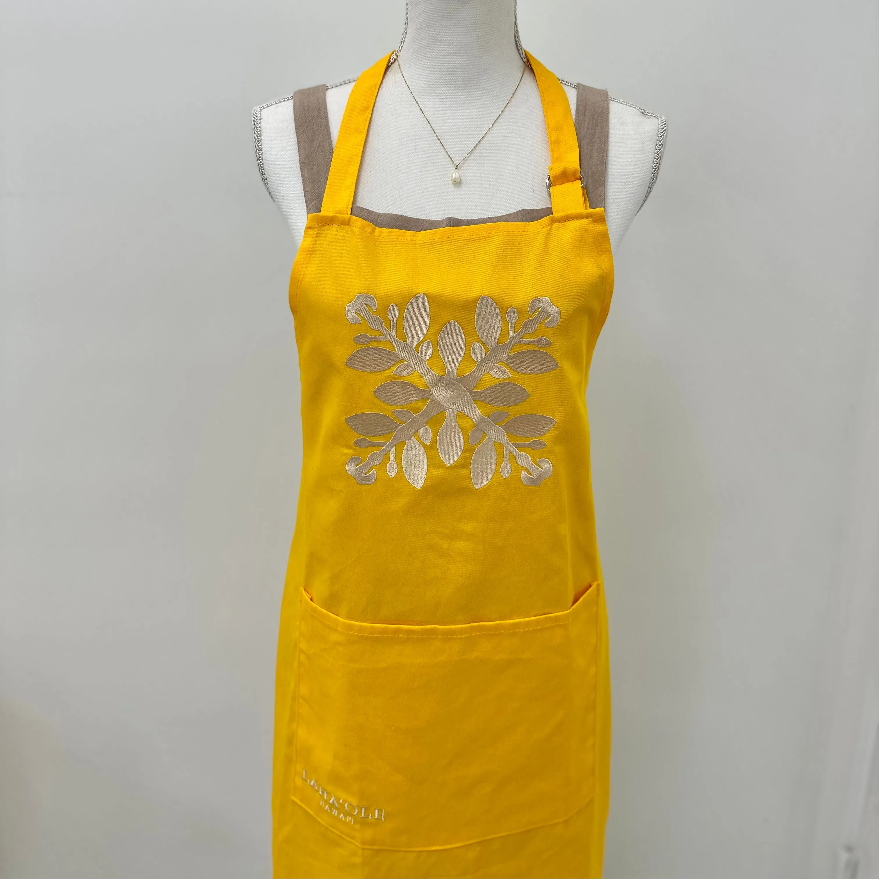 Quilt Cooking Apron - Puakenikeni