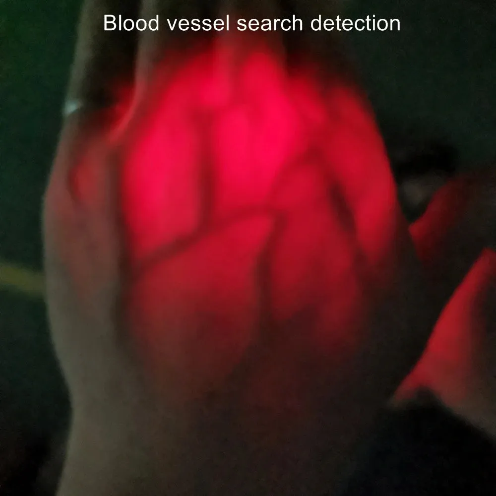 Red Light Zoom Flashlight Mini Hunting Bees Fishing Blood Vessels Astronomy Observe Star Hotel Camera Detector Lamp Torch AA Cel