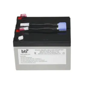 Replacement Ups Battery Cartridge Apcrbc142 Sealed Lead Acid