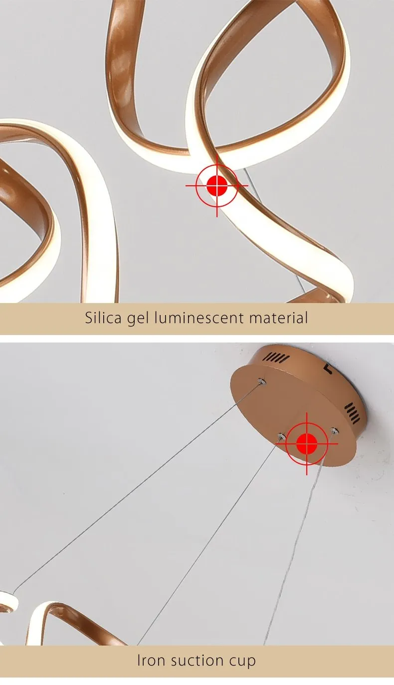 Rocco - Modern Abstract Chandelier
