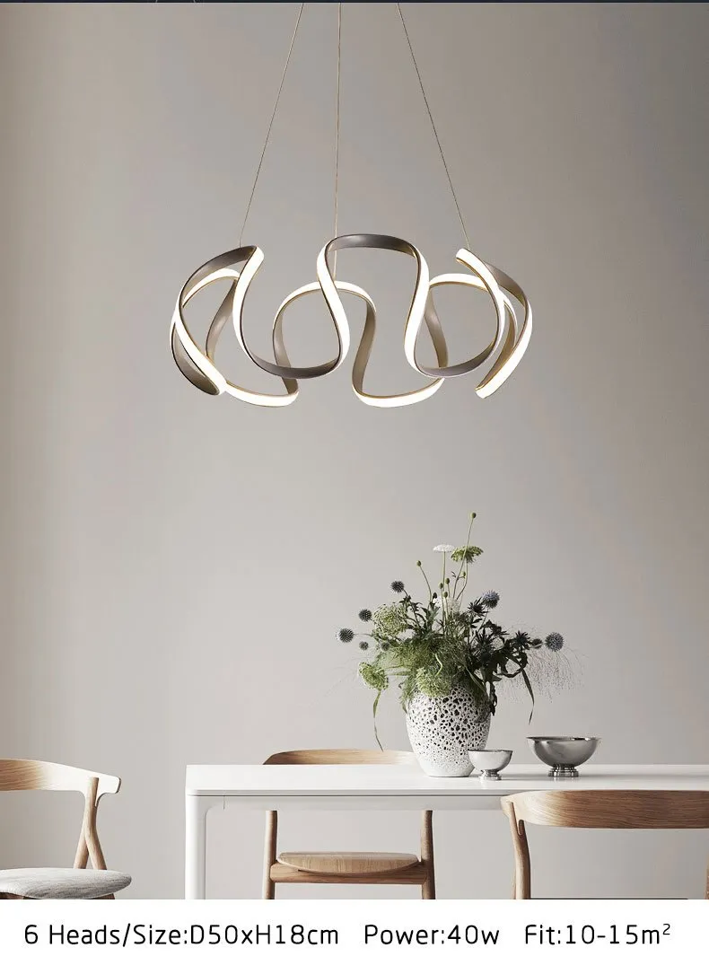 Rocco - Modern Abstract Chandelier