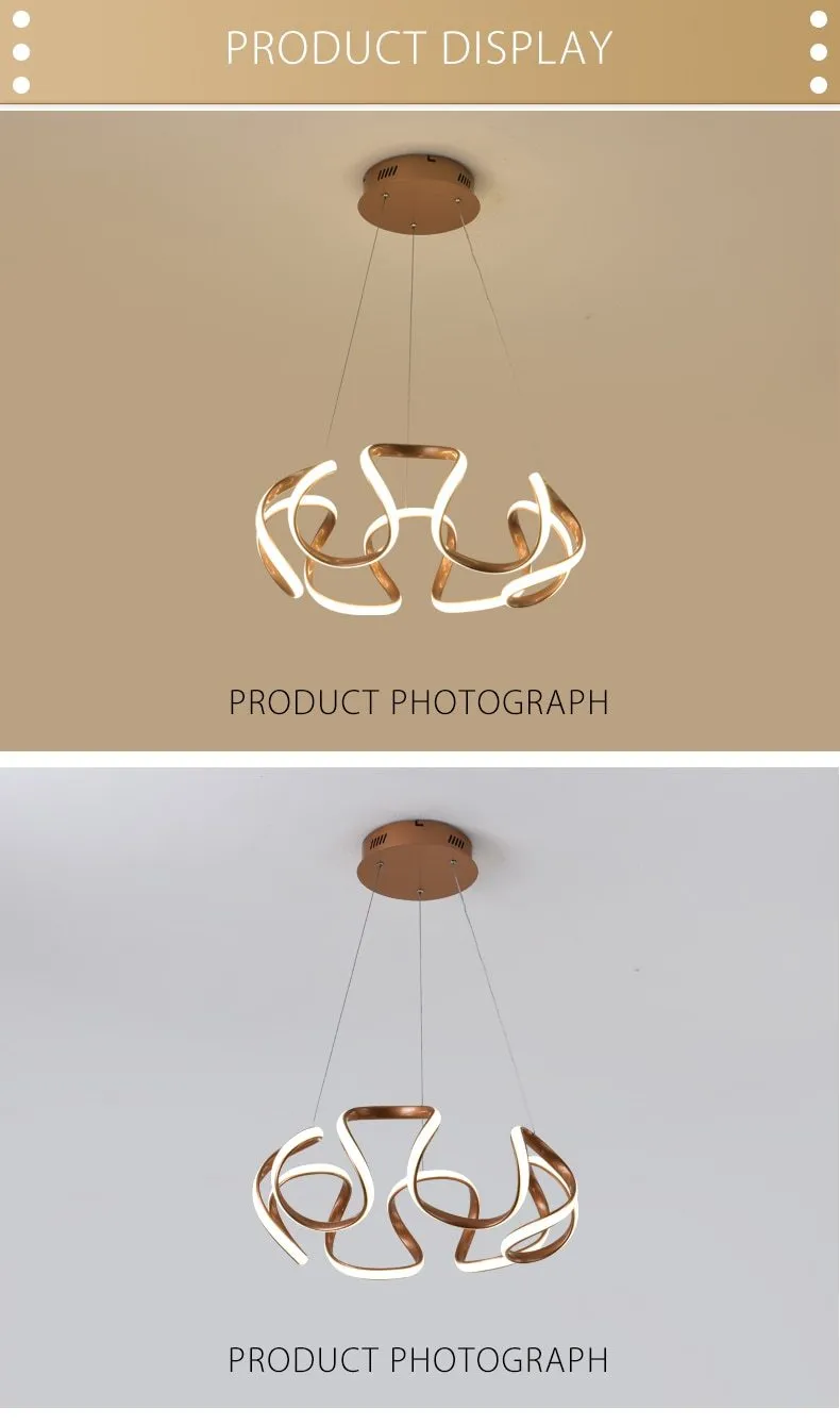 Rocco - Modern Abstract Chandelier