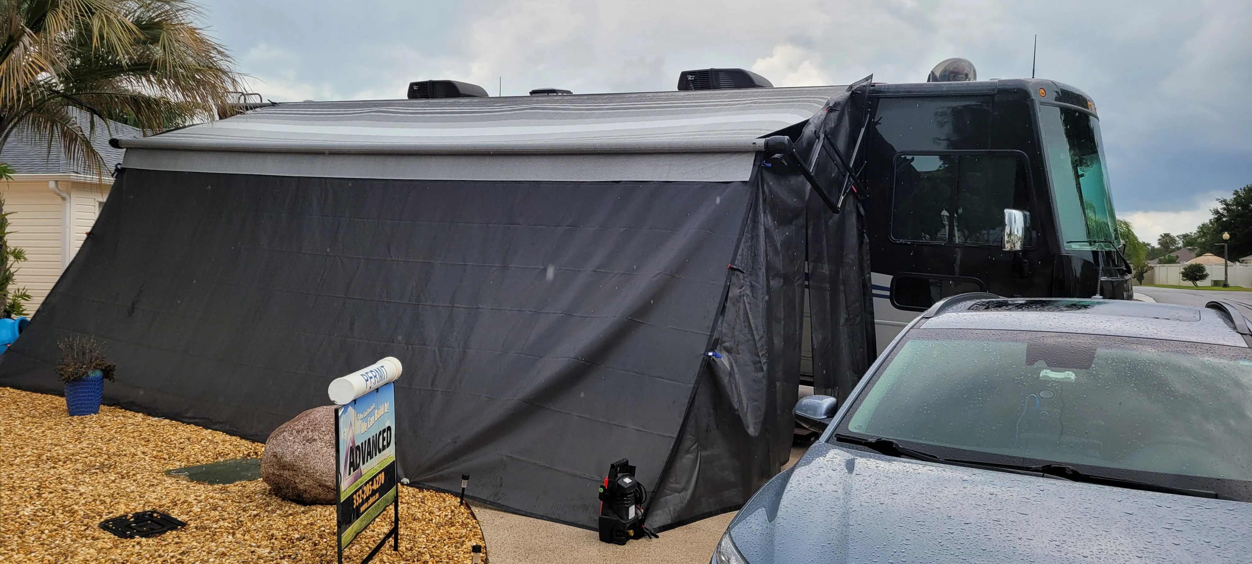 Shadeidea Customized RV Awning Sun Shade Tents