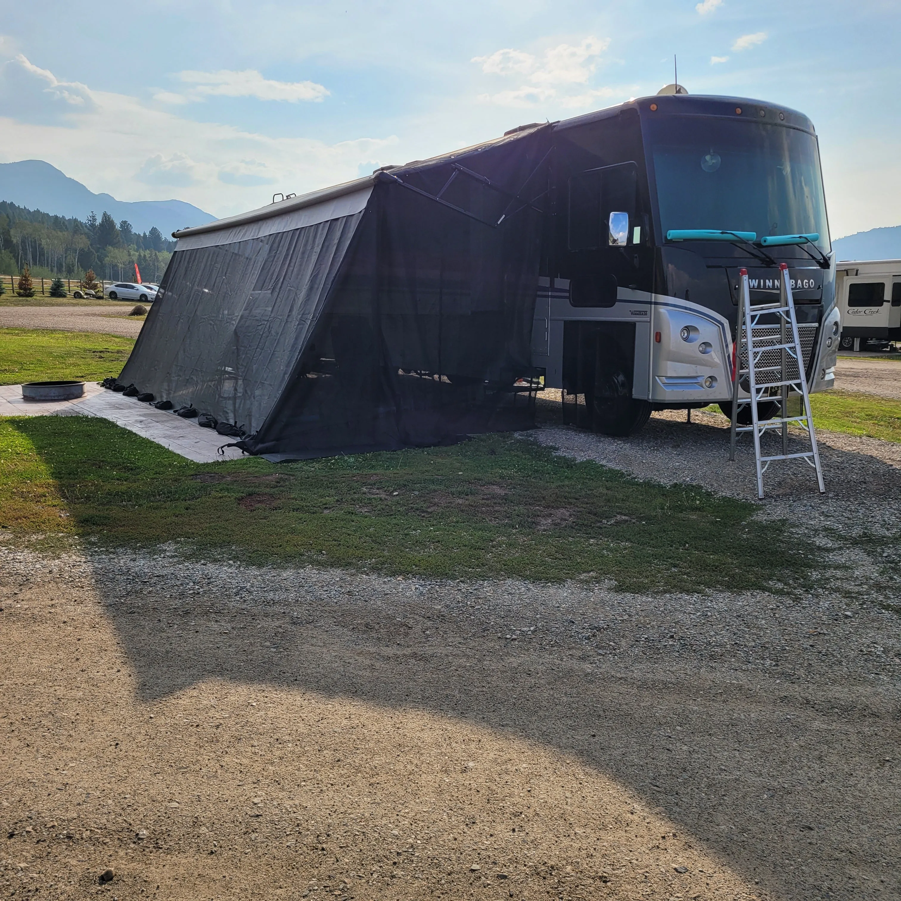 Shadeidea Customized RV Awning Sun Shade Tents