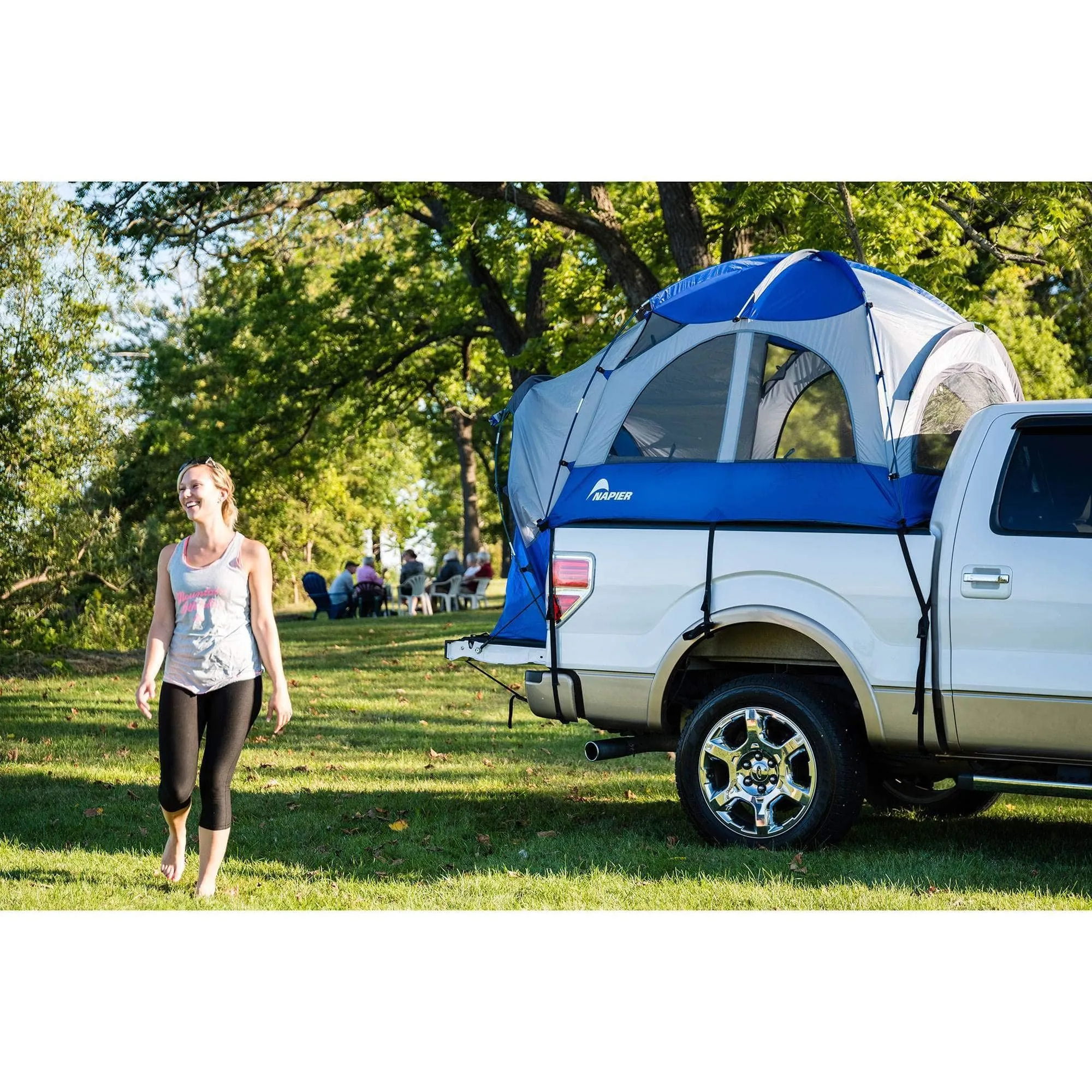 Sportz Truck Tent Blue/Grey (Full Size Short 6.5-Feet Box)