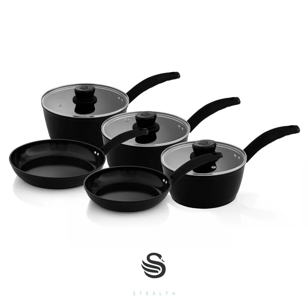 Stealth 5 Piece Cookware Set