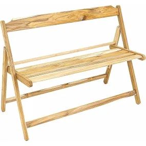 Tramontina 2/3 Seater Teak Wood Foldable Beer Bench - Tan | 13926/052