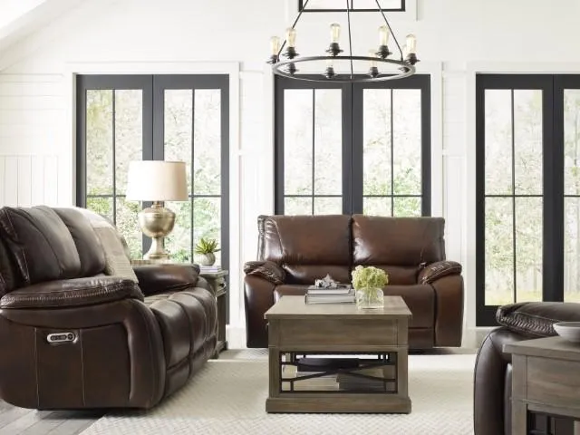 VAIL - BURNT SIENNA Power Loveseat