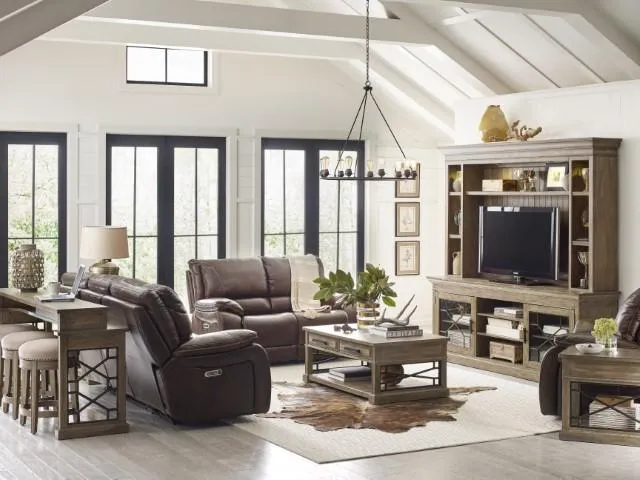 VAIL - BURNT SIENNA Power Loveseat