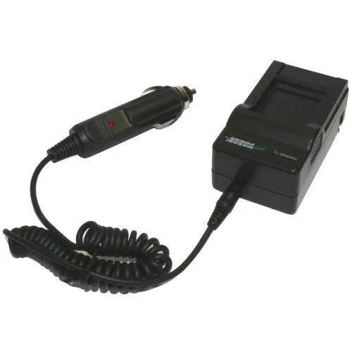 Wasabi Power (2-Pack) Panasonic DMW-BCG10 DMWBCG10 Battery and Charger with Built-In Fold Out US Plug, Car Charger and Euro Plug Adapter for Select Panasonic Digital Camera Lumix DMC-3D1 DMC-SZ8 DMC-TZ18 DMC-ZX3 DMC-ZX1 DMC-ZS25